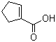 Struktur image of 1-Cyclopentenecarboxylic acid