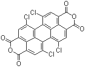 Struktur image of 1,6,7,12-Tetrachloroperylene tetracarboxylic acid dianhydride