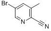 Struktur image of 5-Bromo-3-methyl-2-pyridinecarbonitrile