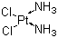 Struktur image of cis-Dichlorodiammineplatinum(II)