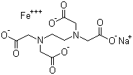 Struktur image of EDTA-Fe-Na