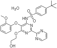 Struktur image of Bosentan hydrate
