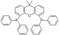 Struktur image of 4,5-bis-(Diphenylphosphino)-9,9-dimethylxanthene