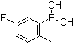 Struktur image of 5-Fluoro-2-methylphenylboronic acid