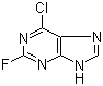 Struktur image of 2-Fluoro-6-chloropurine