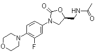 Struktur image of Linezolid