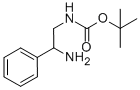Struktur image of (2-Amino-2-phenyl-ethyl)carbamic acid tert-butyl ester