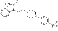 Struktur image of Flibanserin