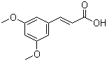 Struktur image of 3,5-Dimethoxycinnamic acid