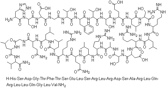 Struktur image of Secretin acetate
