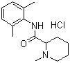 Struktur image of Mepivacaine hydrochloride