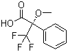 Struktur image of S-(-)-alpha-Methoxy-alpha-(trifluoromethyl)phenylacetic acid