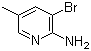 Struktur image of 2-Amino-3-bromo-5-methylpyridine