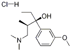 Struktur image of (2R,3R)-3-(3-methoxyphenyl)-N,N,2-trimethyl-pentanamine hydrochloride
