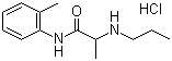 Struktur image of Prilocaine hydrochloride