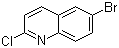 Struktur image of 6-Bromo-2-chloroquinoline