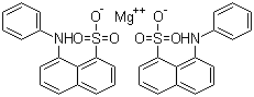 Struktur image of 8-Anilino-1-naphthalenesulfonic acid magnesium salt