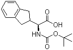 Struktur image of (S)-N-Boc-2-Indanylglycine