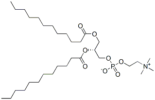 Struktur image of 1,2-Dilauroyl-sn-glycero-3-phosphocholine