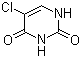 Struktur image of 5-Chlorouracil