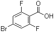 Struktur image of 4-Bromo-2,6-difluorobenzoic acid