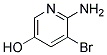 Struktur image of 2-Amino-3-bromo-5-hydroxypyridine