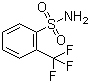 Struktur image of 2-(Trifluoromethyl)benzenesulfonamide