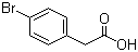 Struktur image of 4-Bromophenylacetic acid