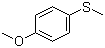 Struktur image of 4-Methoxy thioanisole