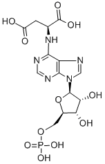 Struktur image of Adenylosuccinic acid
