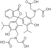 Struktur image of Thymolphthalein complexon