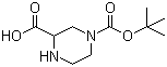 Struktur image of (R)-4-N-Boc-Piperazine-2-carboxylic acid