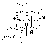 Struktur image of Flumethasone pivalate