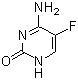 Struktur image of 5-Fluorocytosine