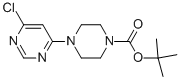 Struktur image of tert-Butyl 4-(6-chloropyrimidin-4-yl)piperazine-1-carboxylate