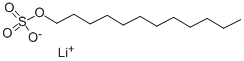 Struktur image of Lithium dodecyl sulfate