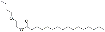 Struktur image of 2-Butoxyethyl palmitate