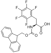 Struktur image of Fmoc-L-Pentafluorophenylalanine