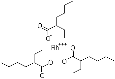 Struktur image of Rhodium 2-ethylhexanoate