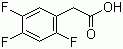Struktur image of 2,4,5-Trifluorophenylacetic acid