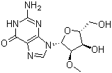Struktur image of 2'-O-Methylguanosine