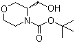 Struktur image of (R)-3-Hydroxymethylmorpholine-4-carboxylic acid tert-butyl ester