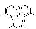 Struktur image of Chromium(III) acetylacetonate