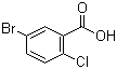 Struktur image of 5-Bromo-2-chlorobenzoic acid