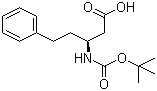 Struktur image of Boc-(S)-3-Amino-5-phenyl-pentanoic acid