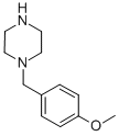 Struktur image of 1-(4-Methoxybenzyl)piperazine