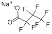Struktur image of Sodium heptafluorobutyrate