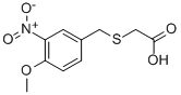 Struktur image of [(4-Methoxy-3-nitrobenzyl)thio]acetic acid
