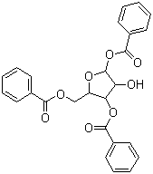 Struktur image of 1,3,5-tri-O-Benzoyl-alpha-D-ribofuranose