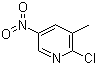 Struktur image of 2-Chloro-3-methyl-5-nitropyridine